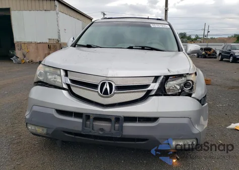 2008 Acura Mdx Technology z USA, uszkodzony, nr VIN 2HNYD28378H538519